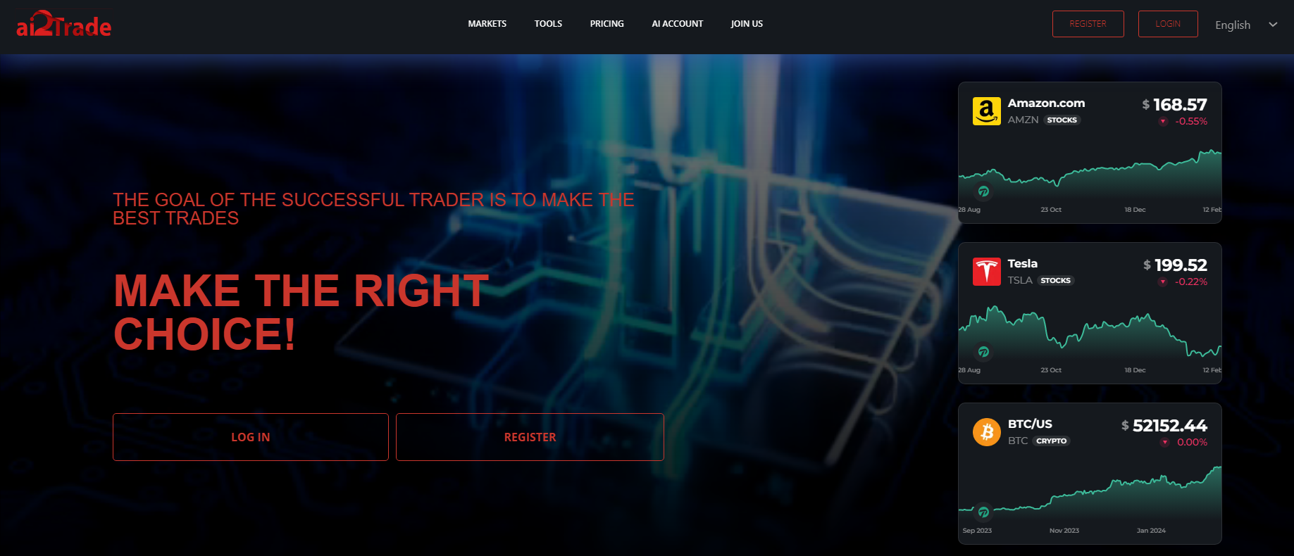 Ai2trade-homepage