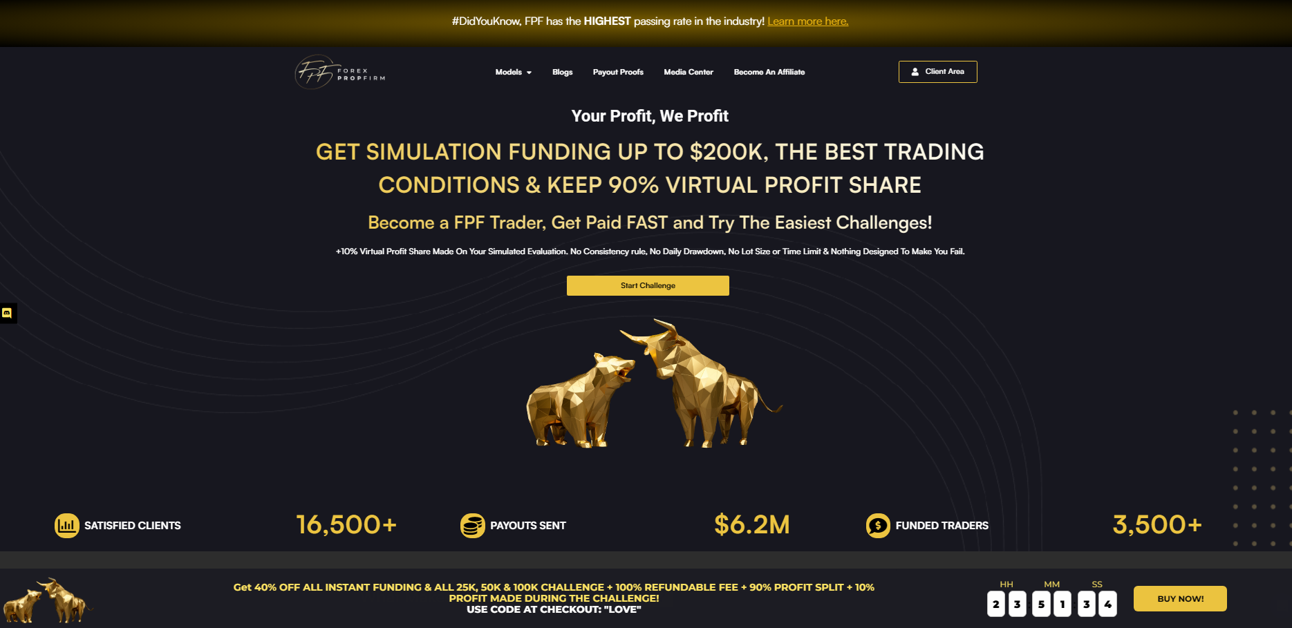 ForexPropFirm Homepage