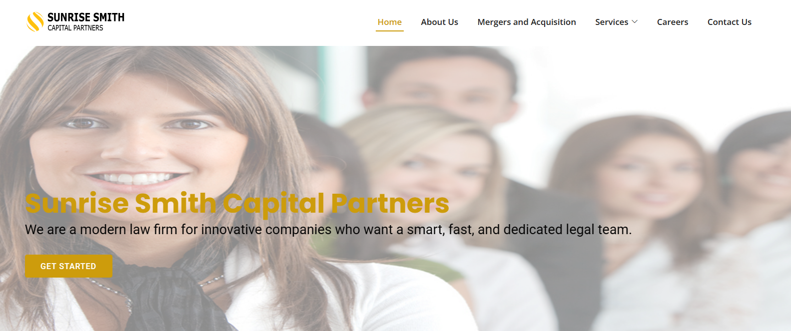 Sunrise smith Capital partners homepage