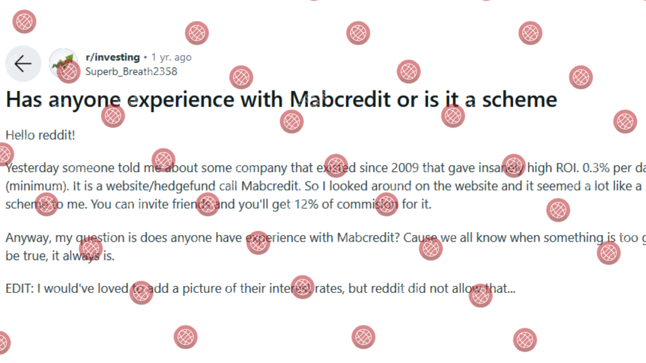 Mabcredit Reddit