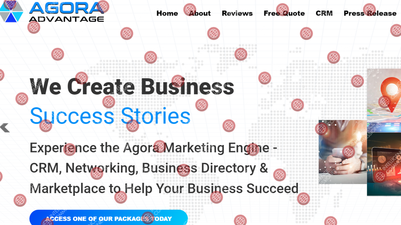 Agora Advantage Homepage