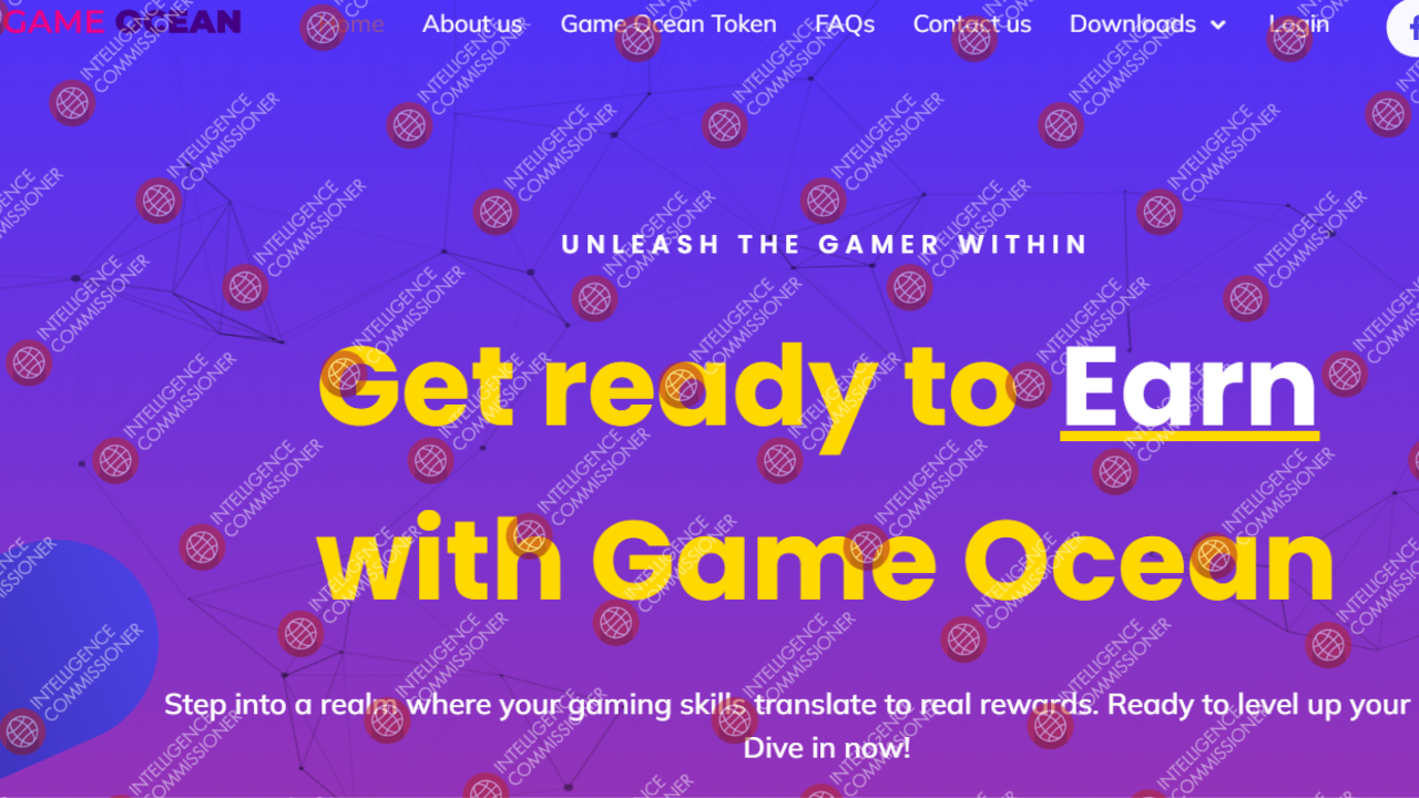 Gameocean.io Homepage