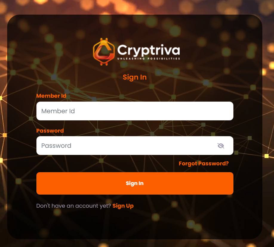 Cryptriva Homepage