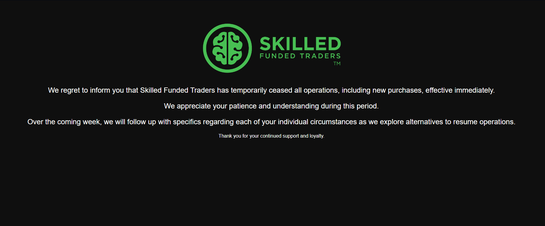 skilled Funded traders