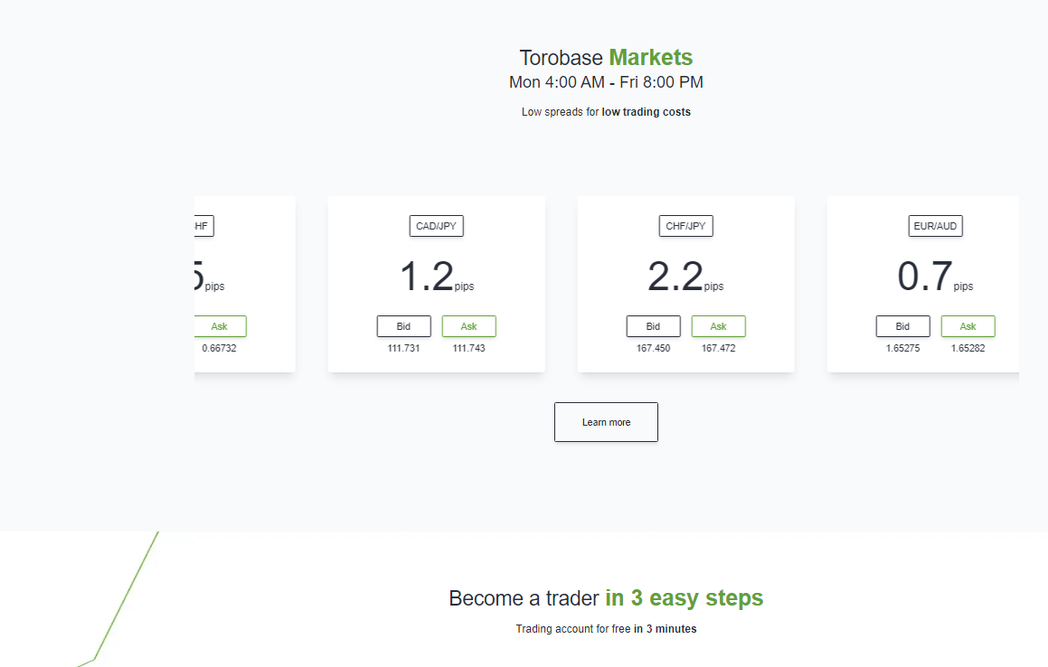 torobase marketing condition