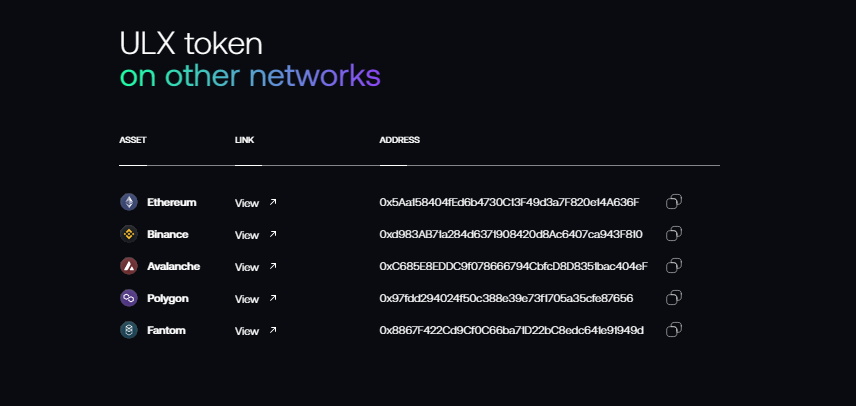 ulx token