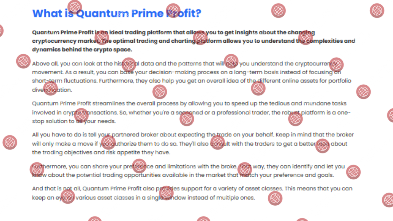 Quantum Prime Profit