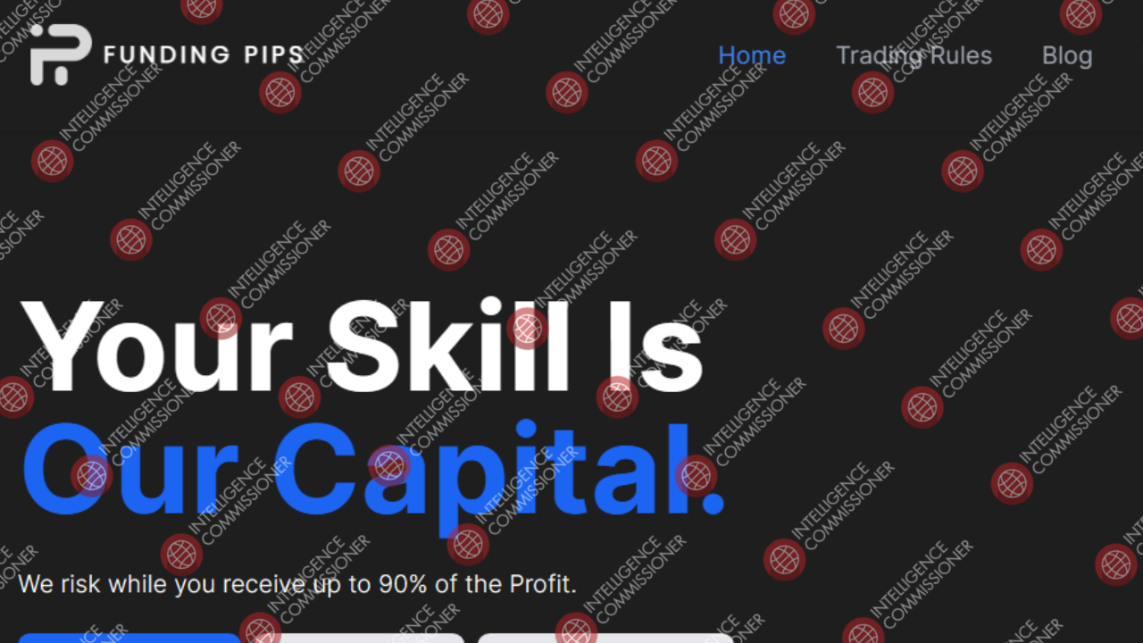 Funding Pips Homepage