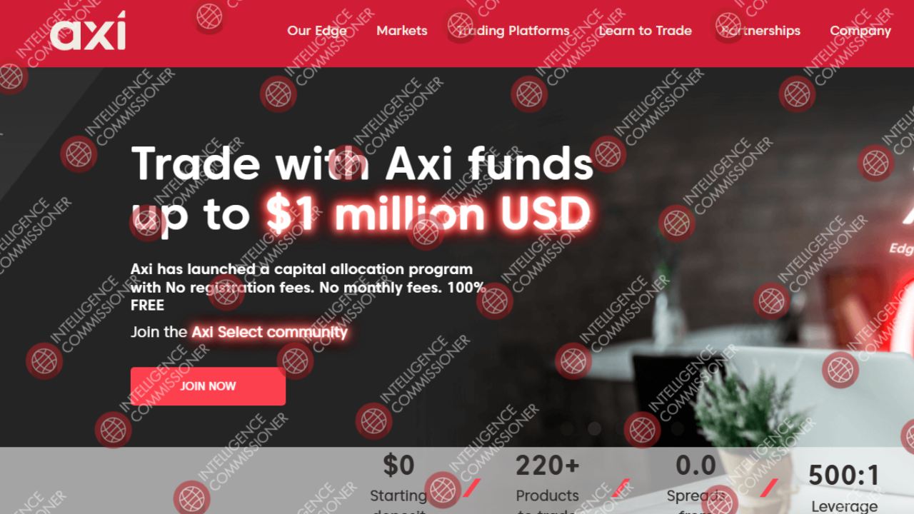 Axi Homepage