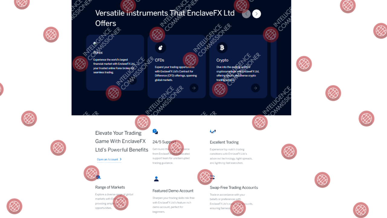 EnclaveFX Trading instruments and other services