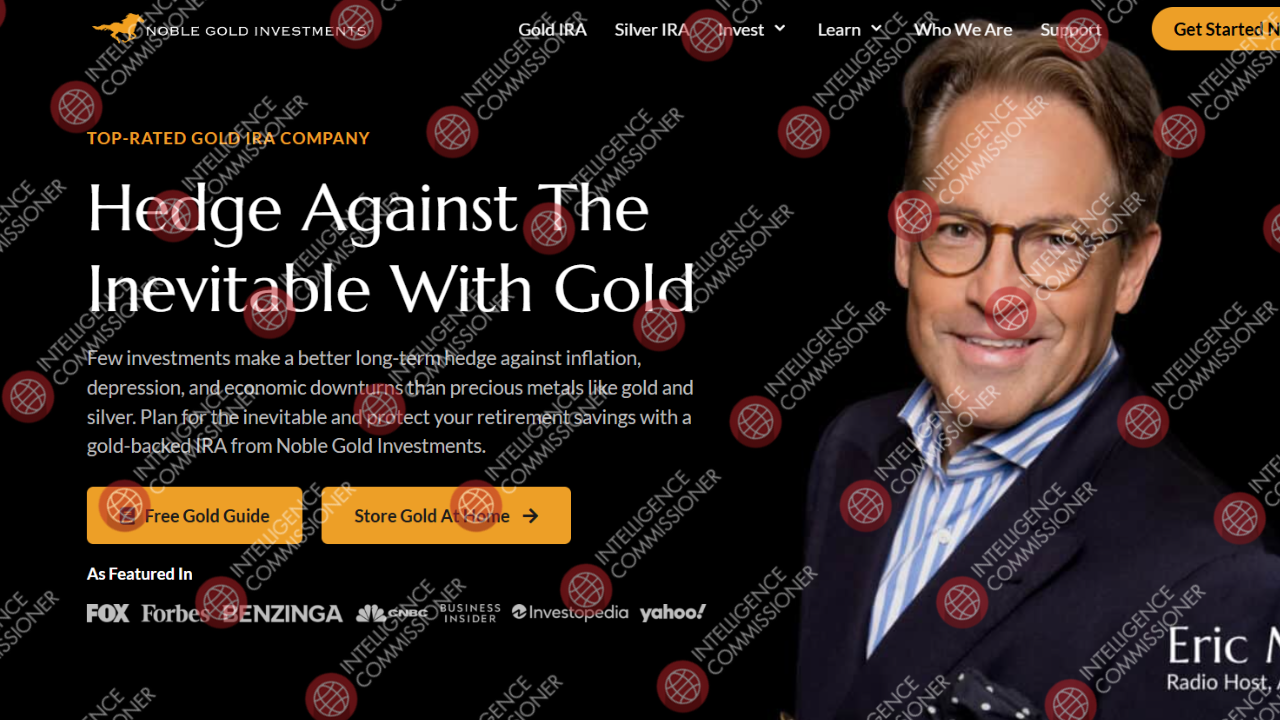 Noble Gold Investments Homepage