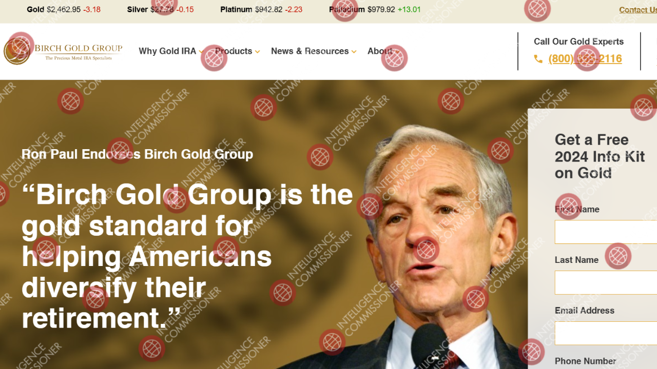 Birch Gold Group Homepage