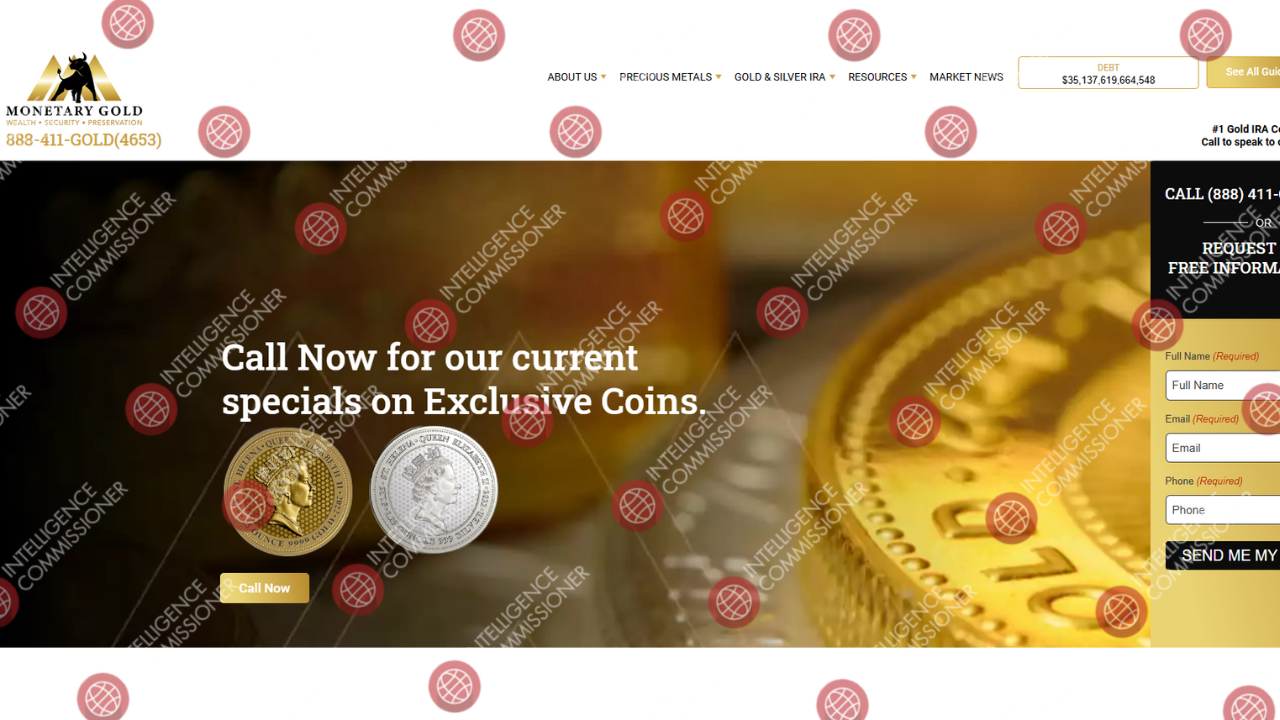 Monetary Gold Homepage