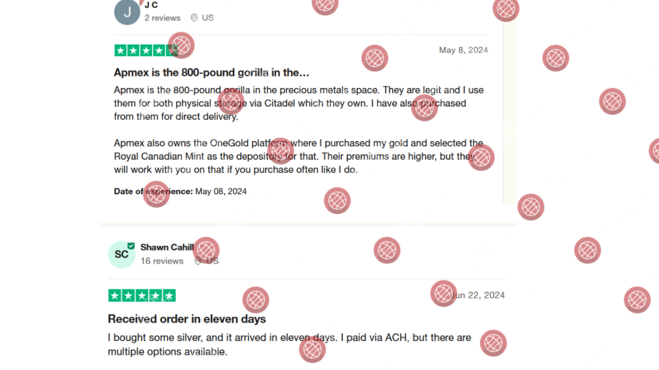 APMEX reviews on Trustpilot