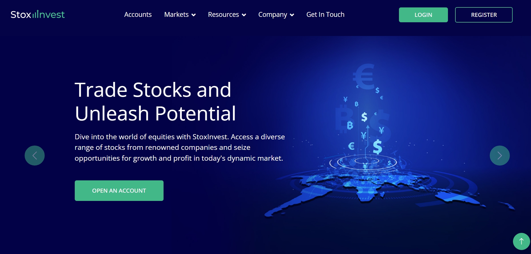 StoxInvest Ltd Homepage