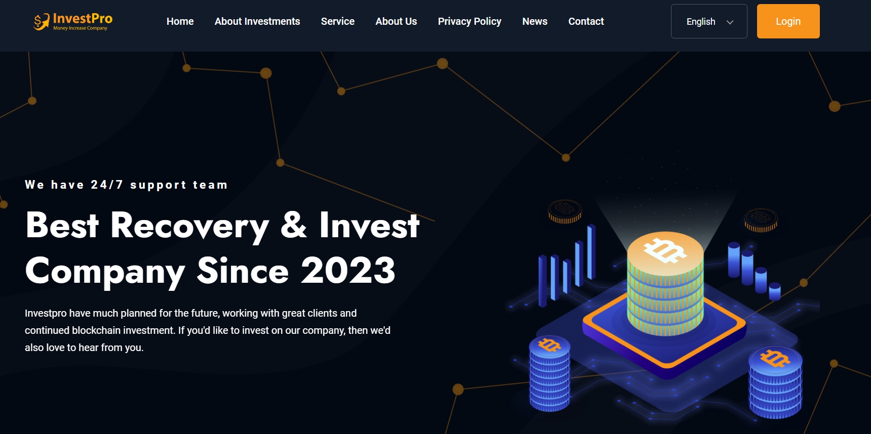 Rec-invest.pro Homepage