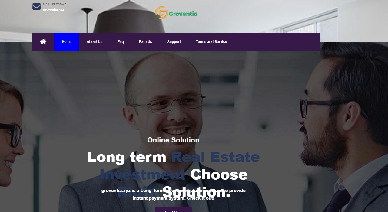 Groventia Homepage