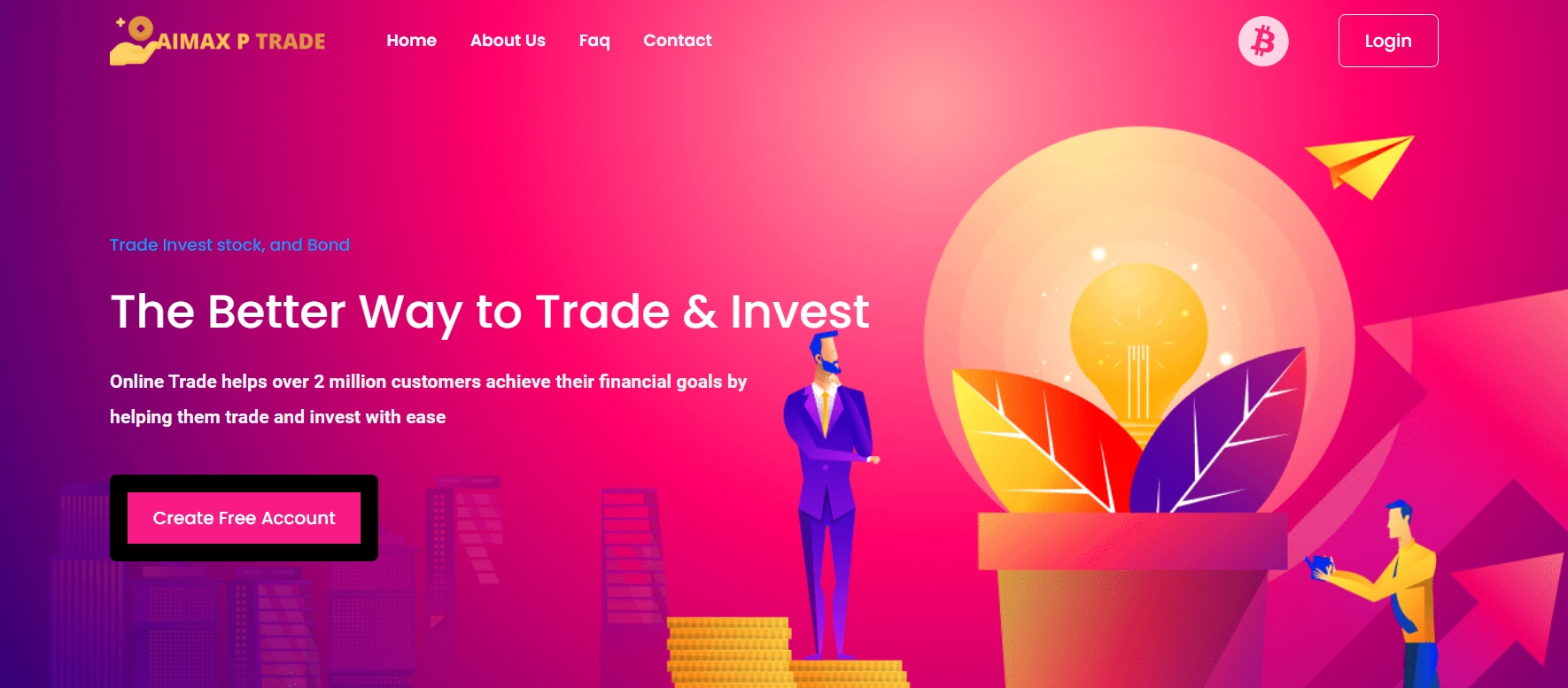 Aimaxprotrades Homepage