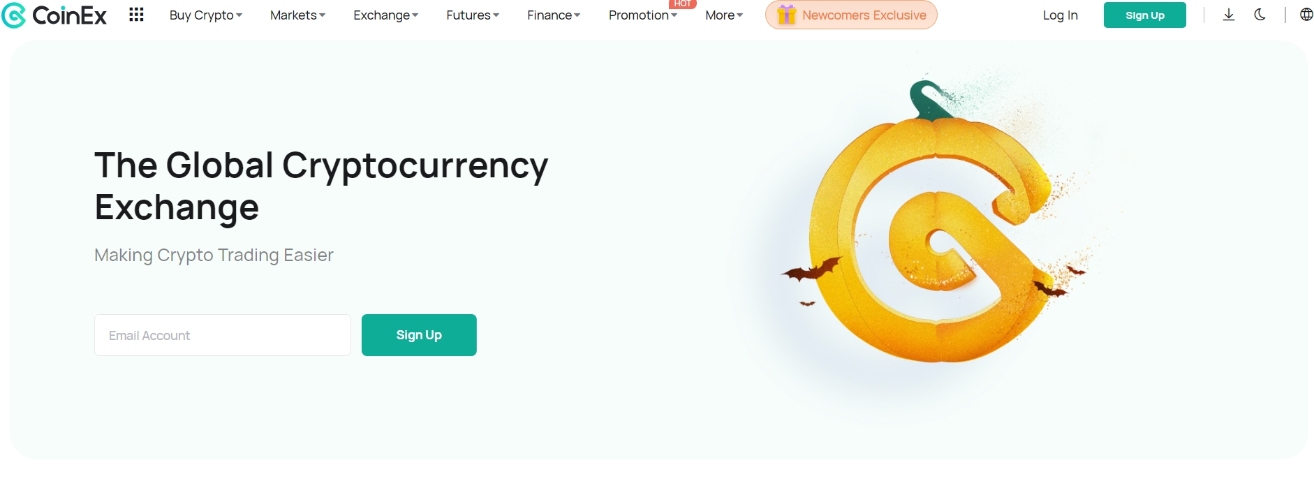 CoinEx Global Homepage