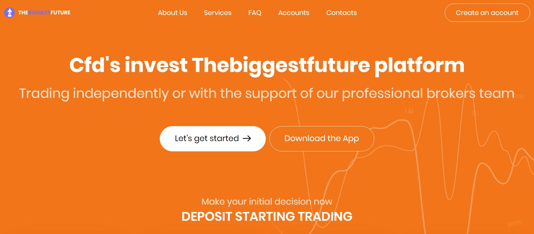 Thebiggestfuture.com Homepage