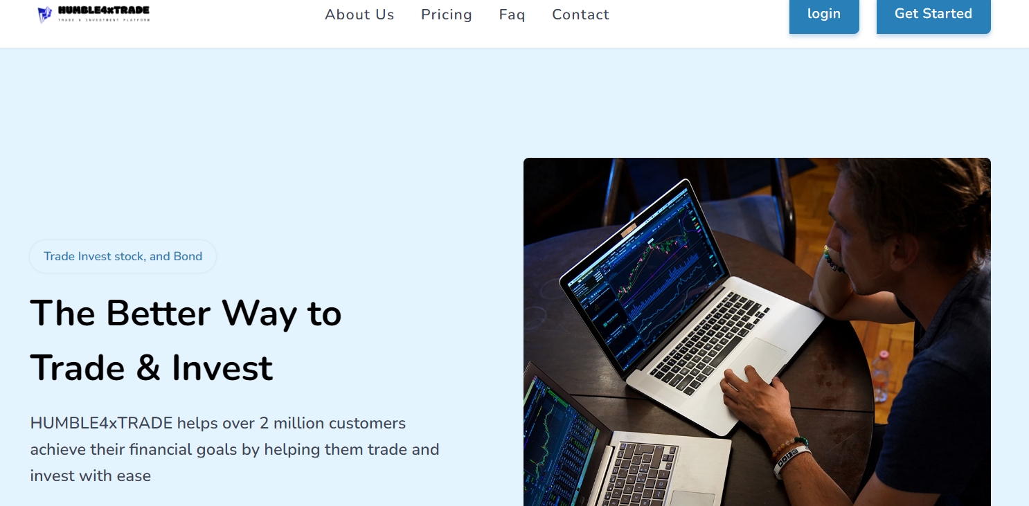 Humble4xtrade Homepage